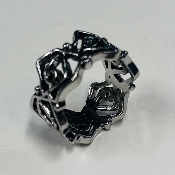 Y2k 2000s vintage style flower ring - Picture 6 of 6